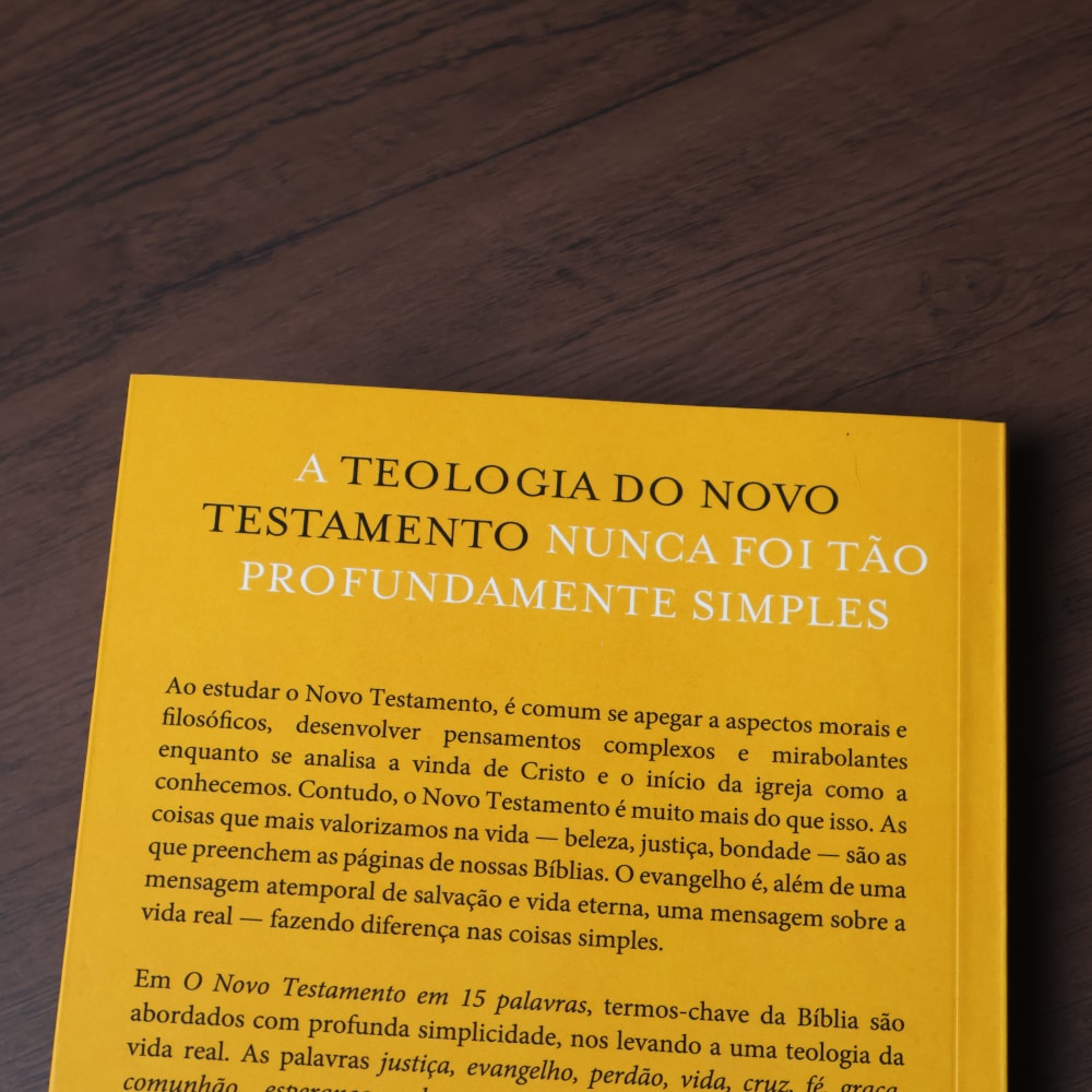 O Novo Testamento Em 15 Palavras | Nijay K Gupta