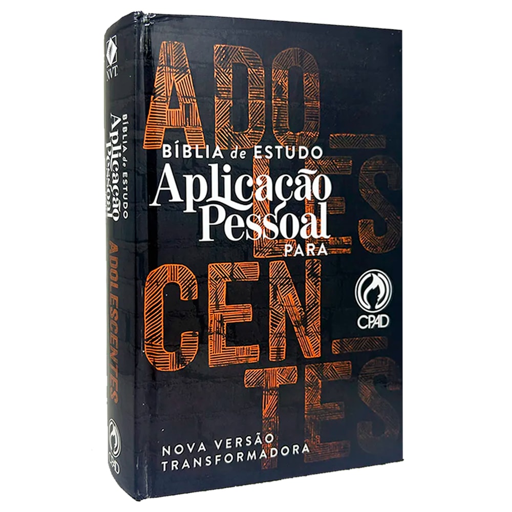 Bíblia de Estudo Aplicação Pessoal para Adolescentes | Média Laranja | Capa Dura