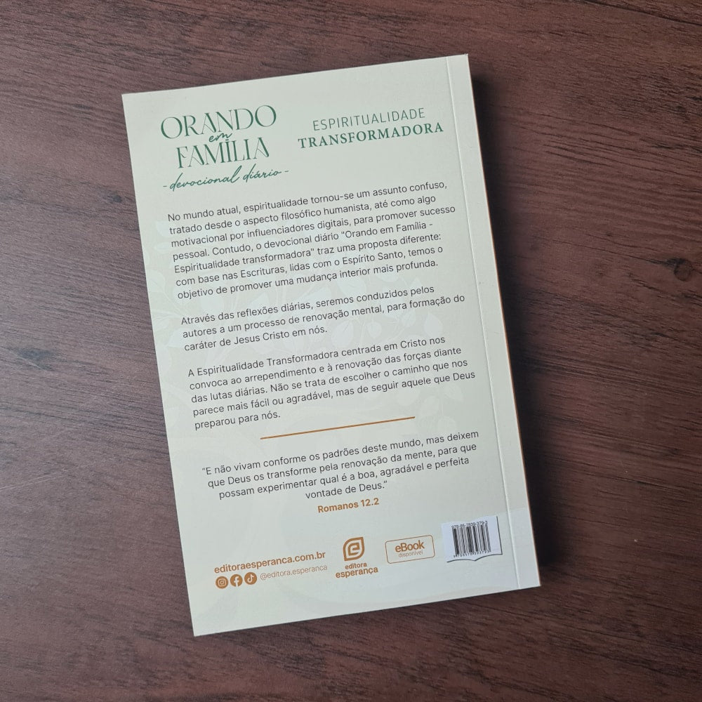 Orando em Família | Devocional Diário | Ed Bolso
