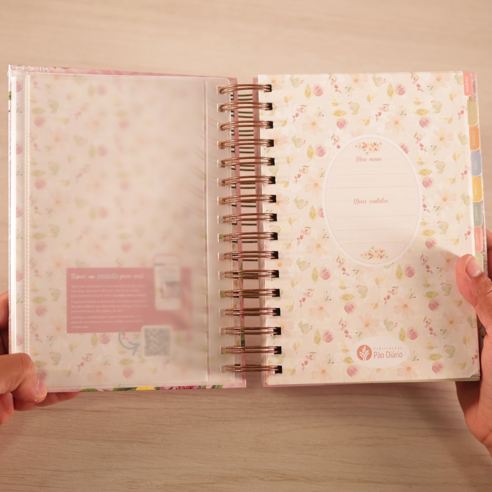 Planner Meu Plano com Deus | Abundância | Capa Dura Espiral
