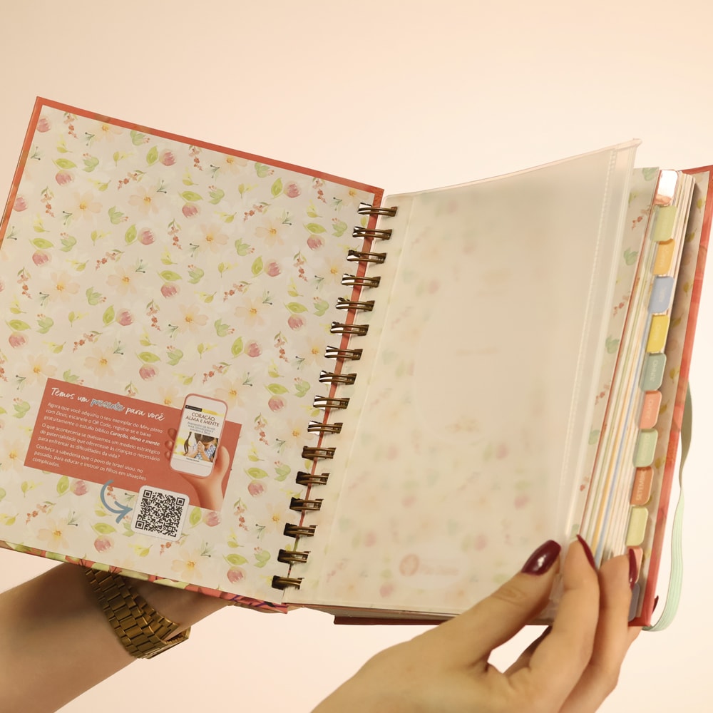 Planner Meu Plano com Deus | Intimidade | Capa Dura Espiral