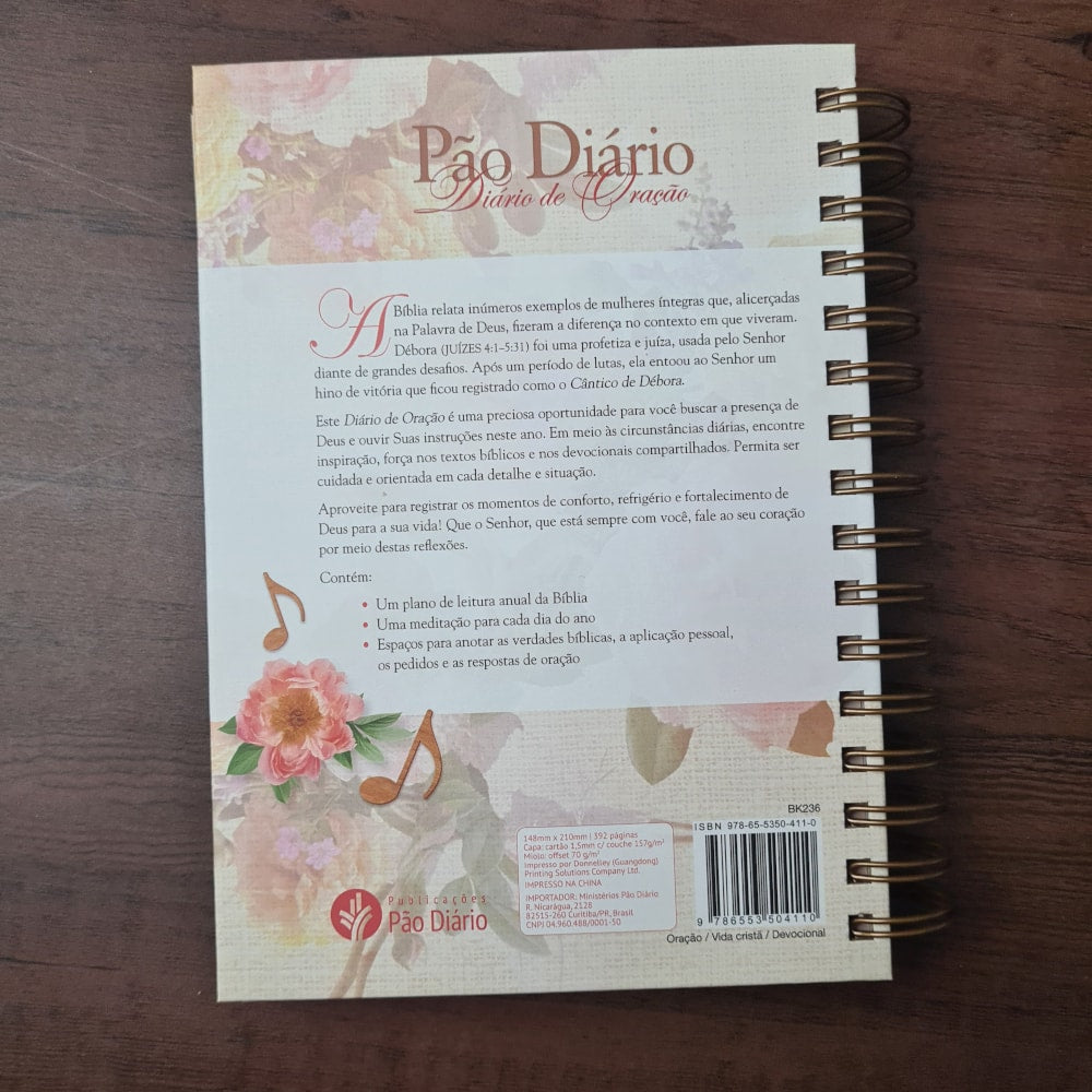 Diário de Oração | Cantarei