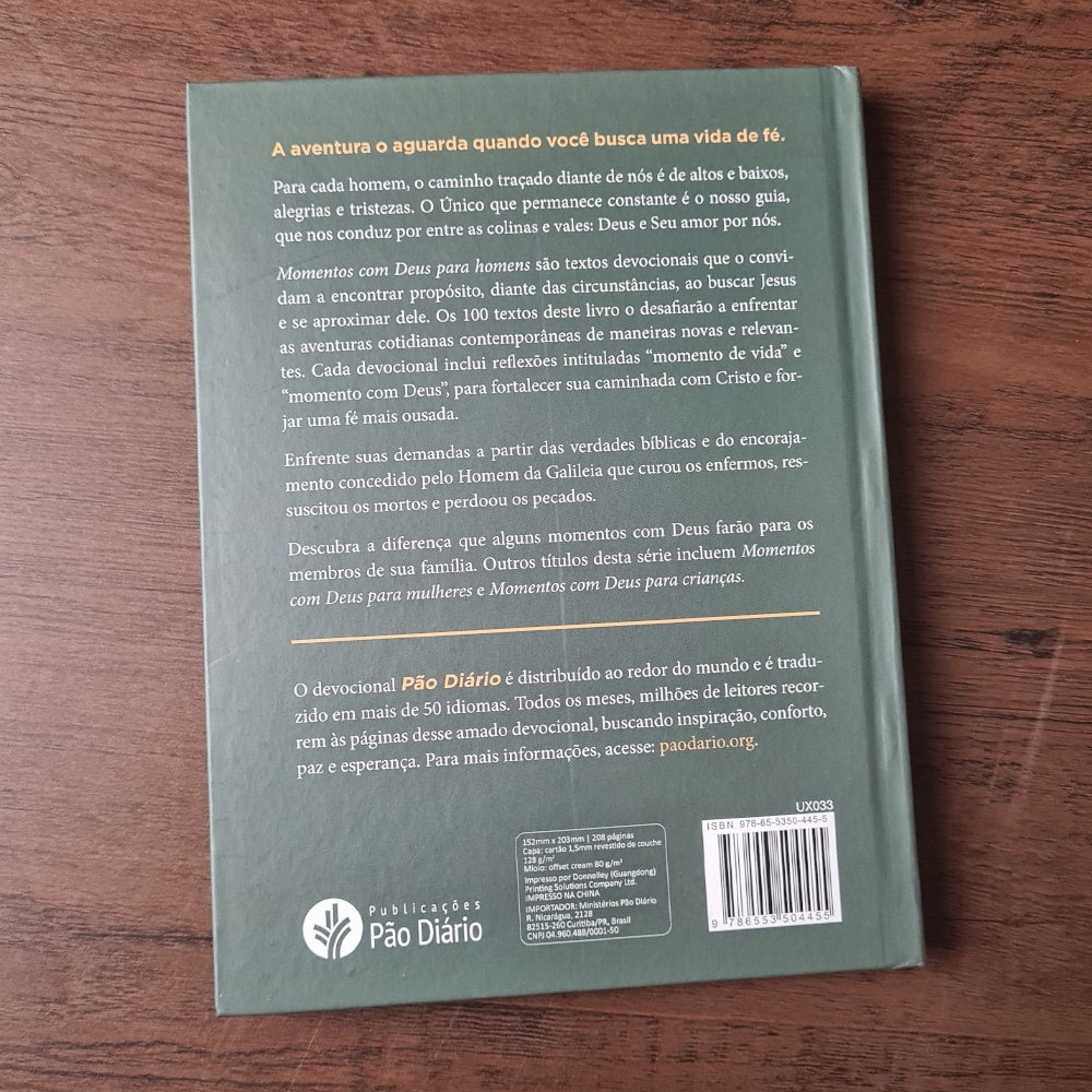 Momentos com Deus | Para Homens