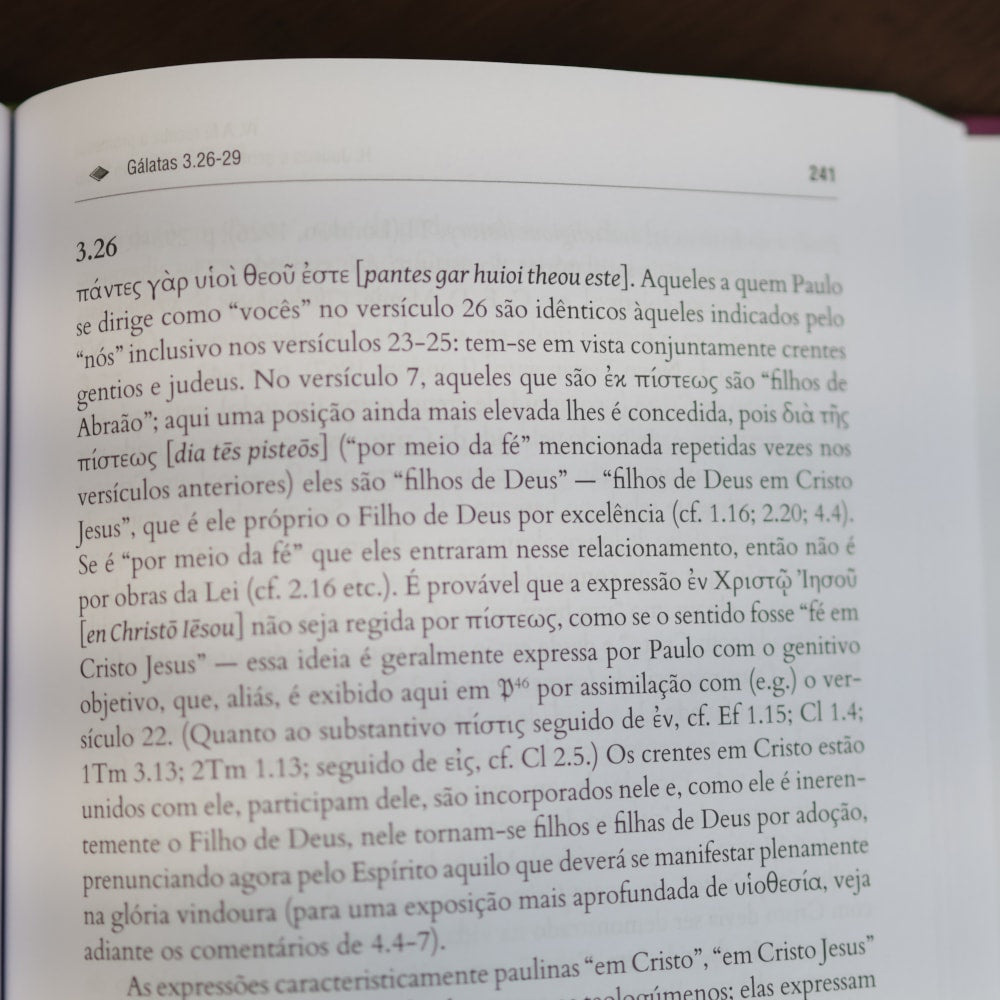 Comentário Exegético Gálatas | F F Bruce