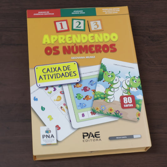 123 Aprendendo os Números | Caixa de Atividades