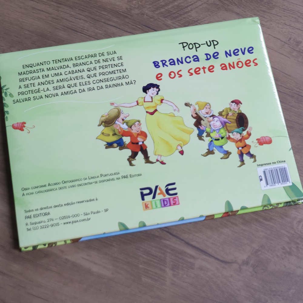 Pop-up | Branca de Neve e Os Sete Anões