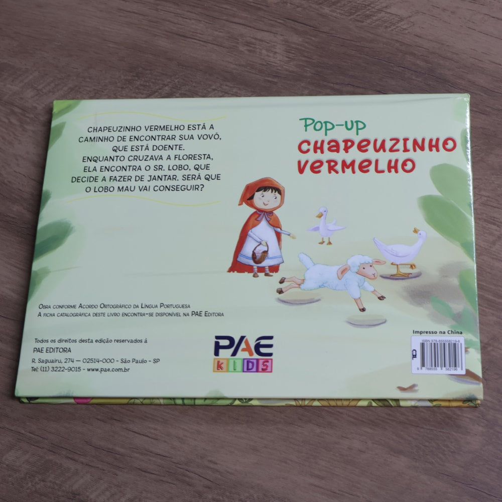 Pop-up | Chapeuzinho Vermelho