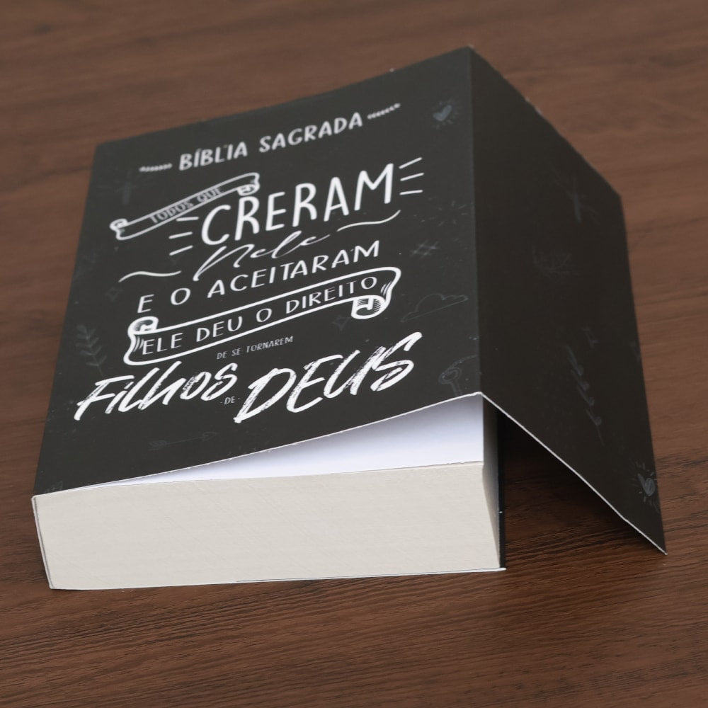 Bíblia Sagrada Creram Nele | NVI | Letra Normal | Capa Brochura