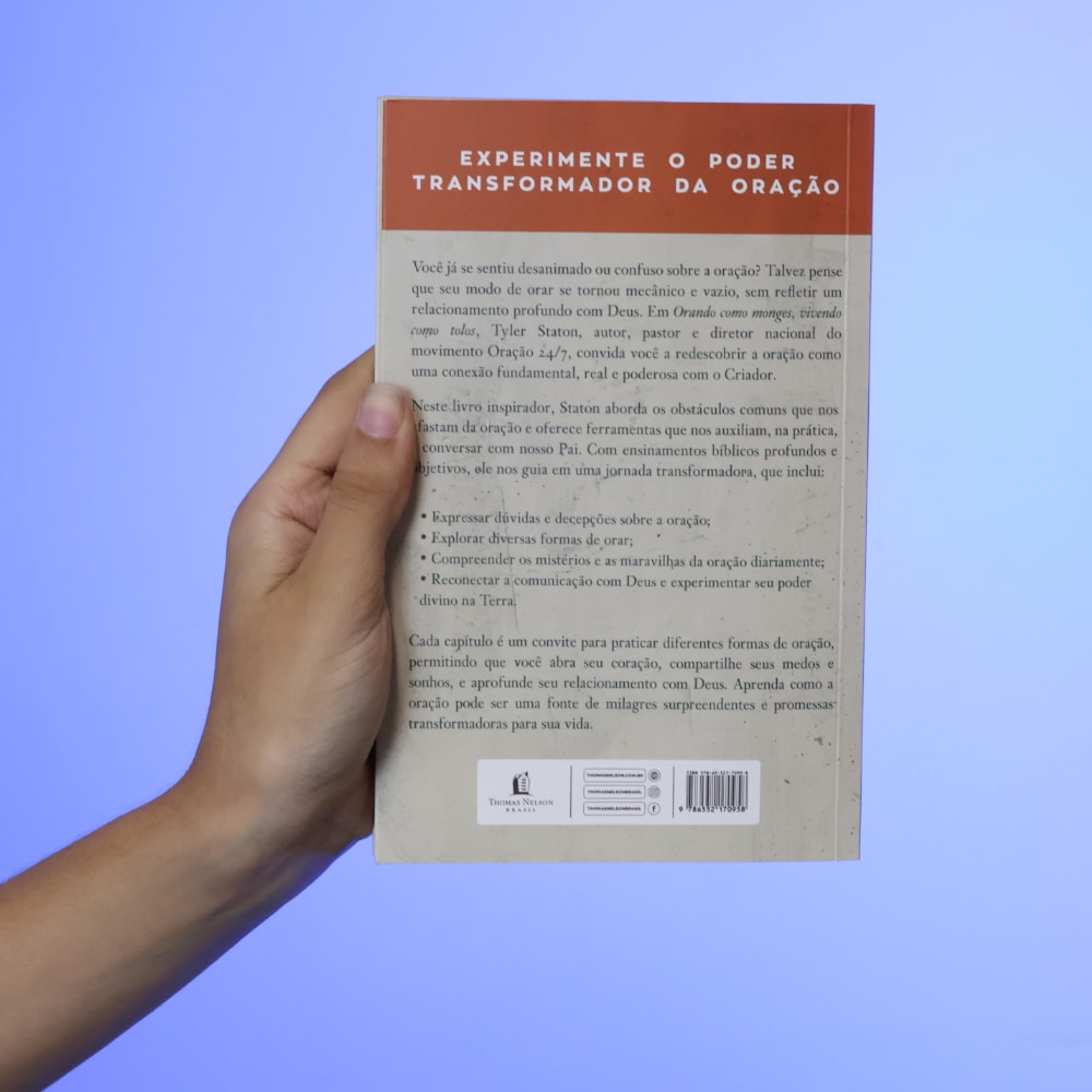 Orando Como Monges Vivendo Como Tolos | Tyler Staton