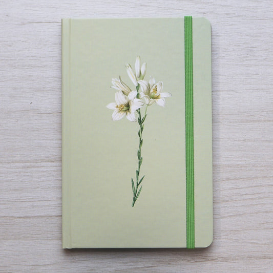 Caderno Moleskine | Com Pauta | Lírios