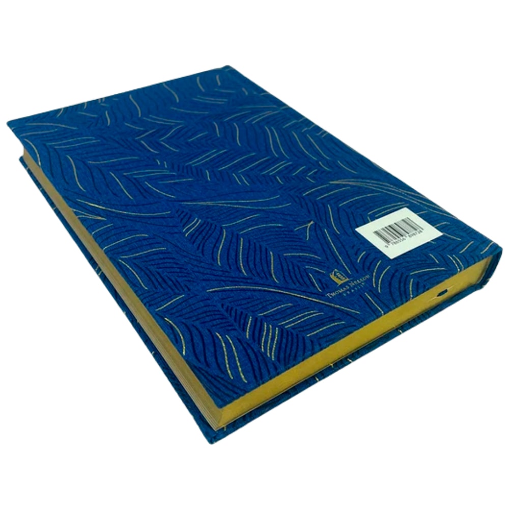 Bíblia Sagrada Abstrata | NVI | Letra Grande | Leitura Perfeita | Couro Soft Azul Capa Dura