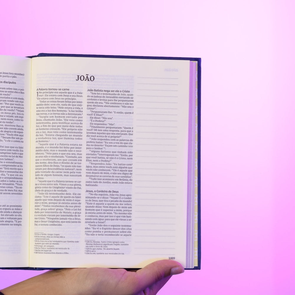 Bíblia Sagrada | NVI | Letra Normal | Espaço Anotações | Capa Dura | Mãos Que Oram