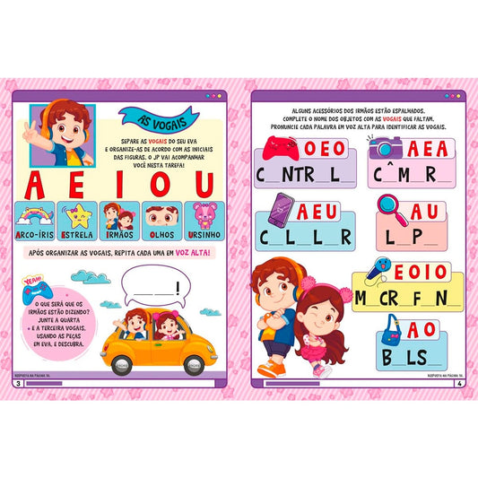 Maria Clara e JP | Diversão Com o Alfabeto