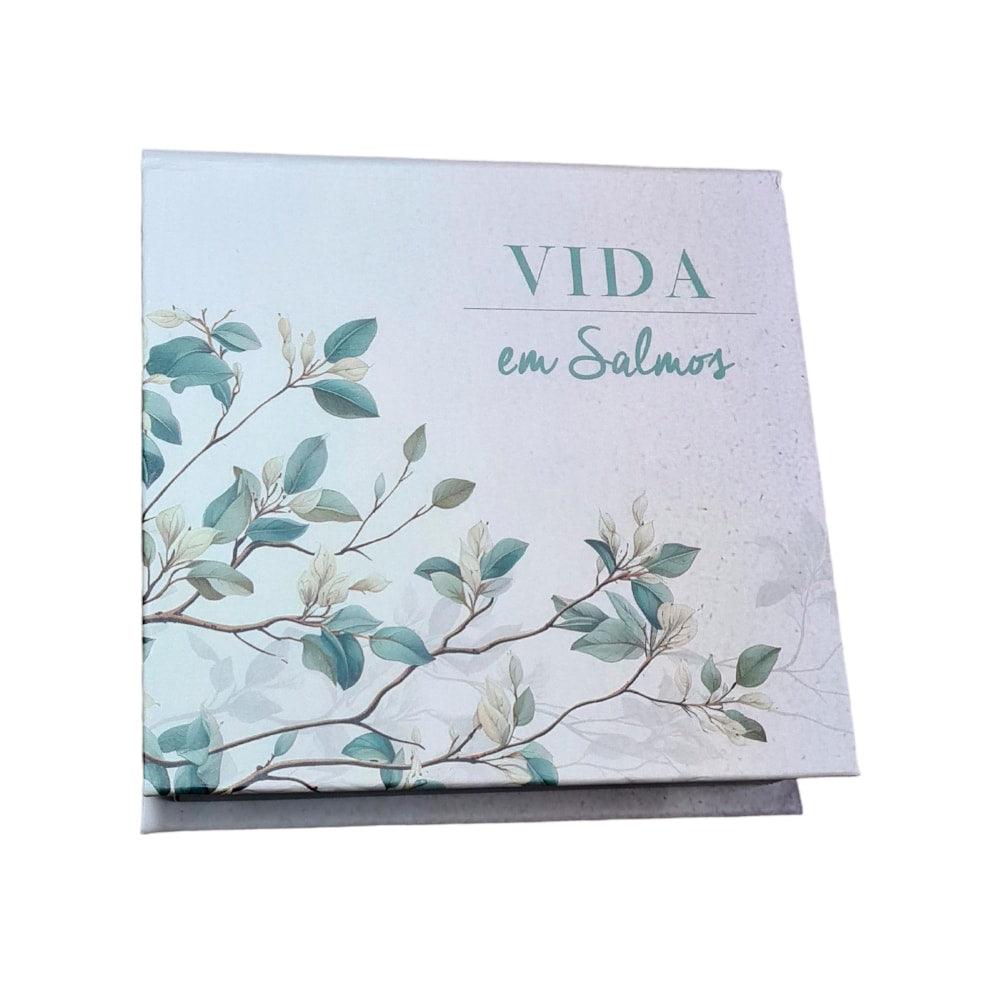 Vida em Salmos | Ramos | Inspiração e Promessas Caixinha de Versos Bíblicos