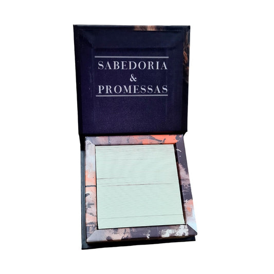 Vida em Provérbios | Leão | Inspiração e Promessas Caixinha de Versos Bíblicos