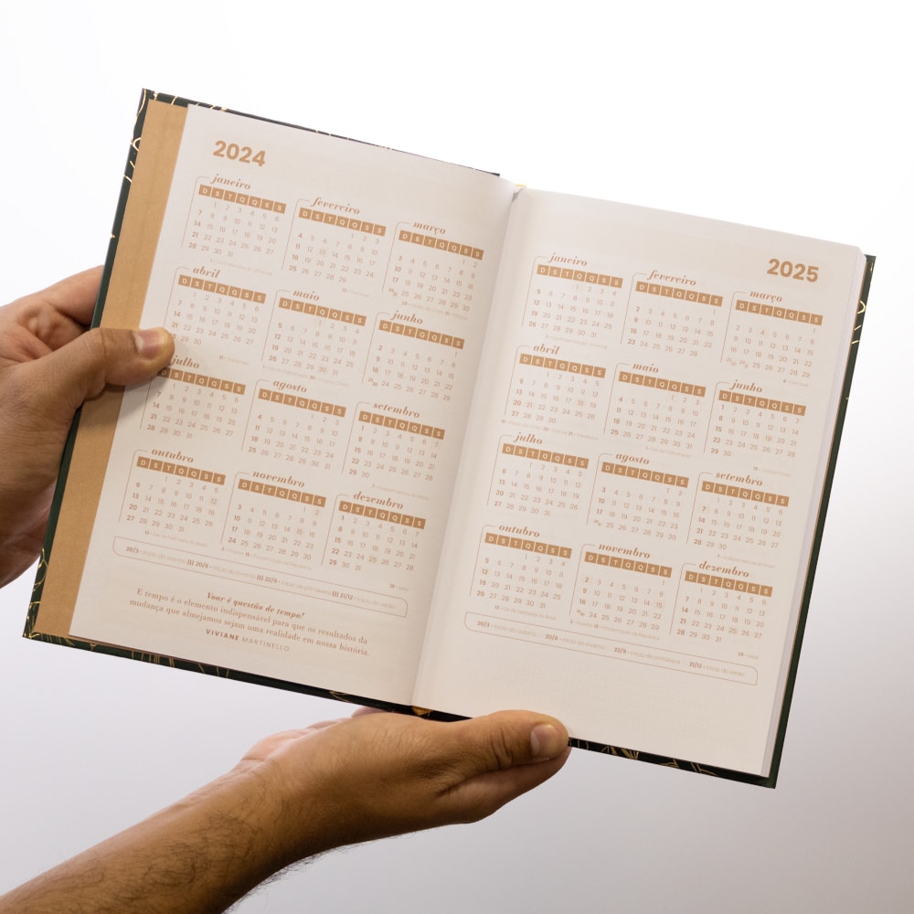 Planner Estações Floral | Viviane Martinello