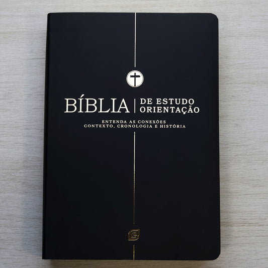 Bíblia Estudo Orientação | NVI | Letra Normal | Capa Black