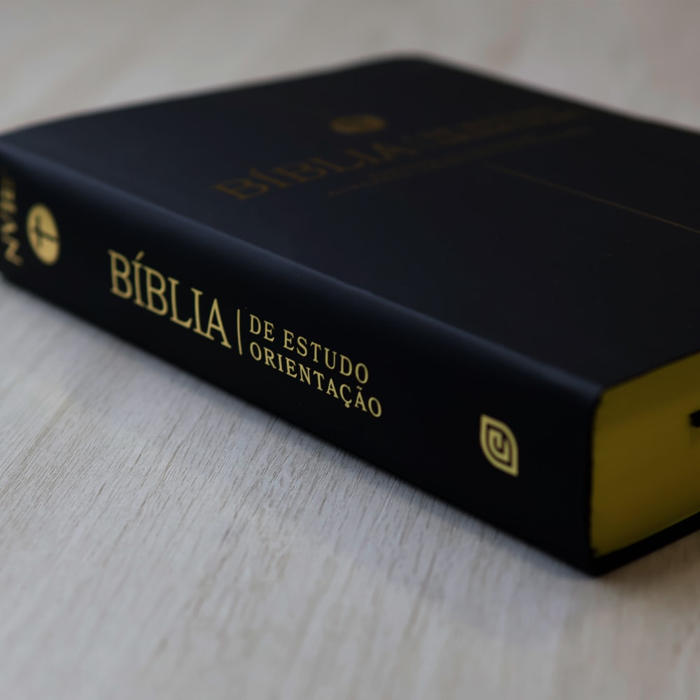 Bíblia Estudo Orientação | NVI | Letra Normal | Capa Black