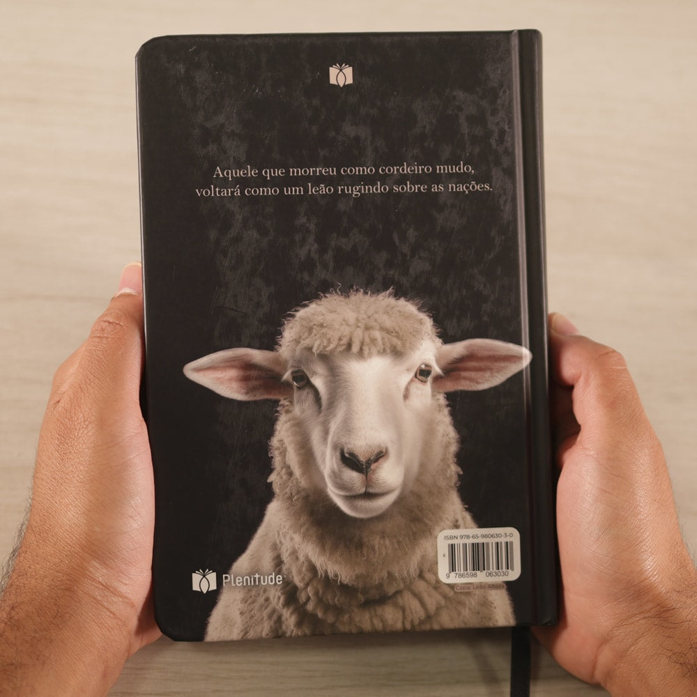 Bíblia Todo Dia com Espaço para Anotações | AM | Letra Normal | Capa Dura Leão Alteza
