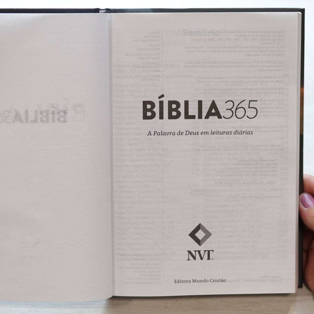 Bíblia 365 Responda-me | NVT | Letra Grande | Capa Dura