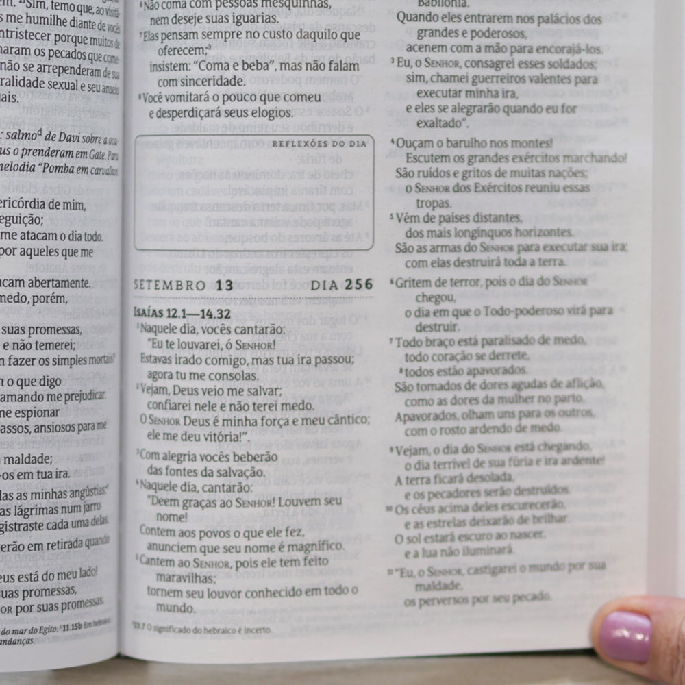 Bíblia 365 Responda-me | NVT | Letra Grande | Capa Dura