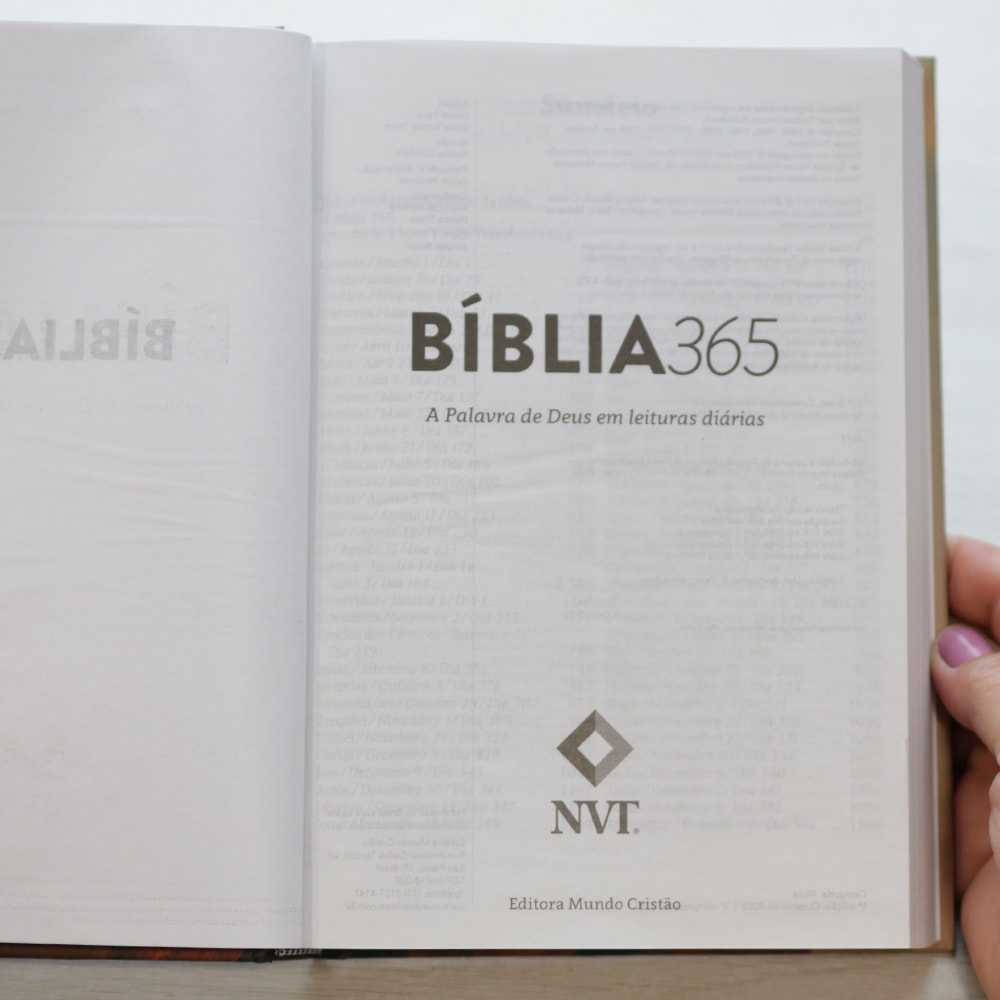Bíblia 365 Leão | NVT | Letra Grande | Capa Dura