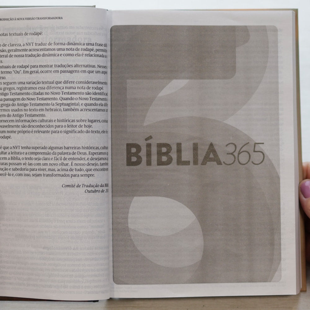 Bíblia 365 Leão | NVT | Letra Grande | Capa Dura