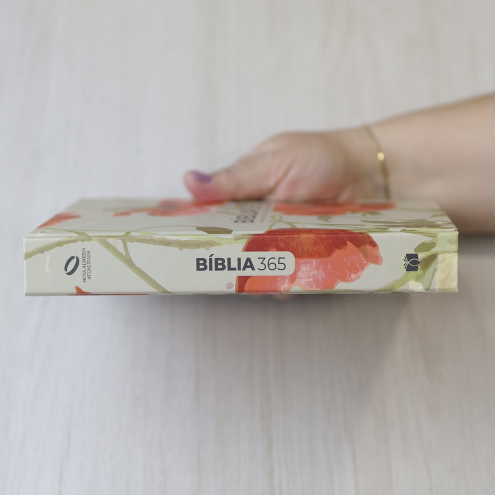 Bíblia 365 Amor Perfeito | NAA | Letra Grande | Capa Dura
