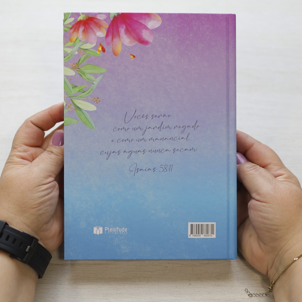 Bíblia 365 Jardim Florido | NAA | Letra Grande | Capa Dura