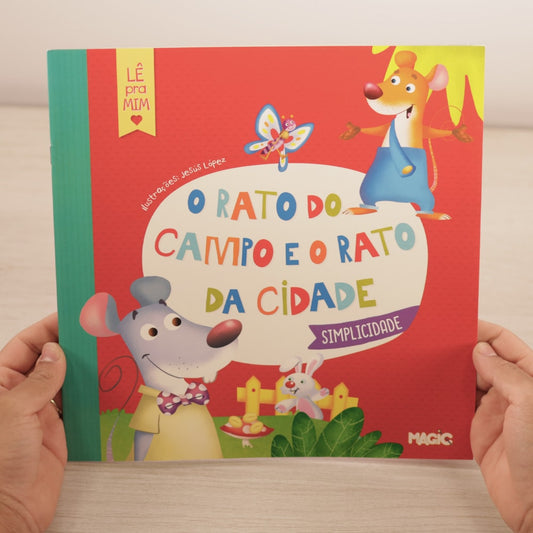 O Rato do Campo e o Rato da Cidade | Lê pra Mim