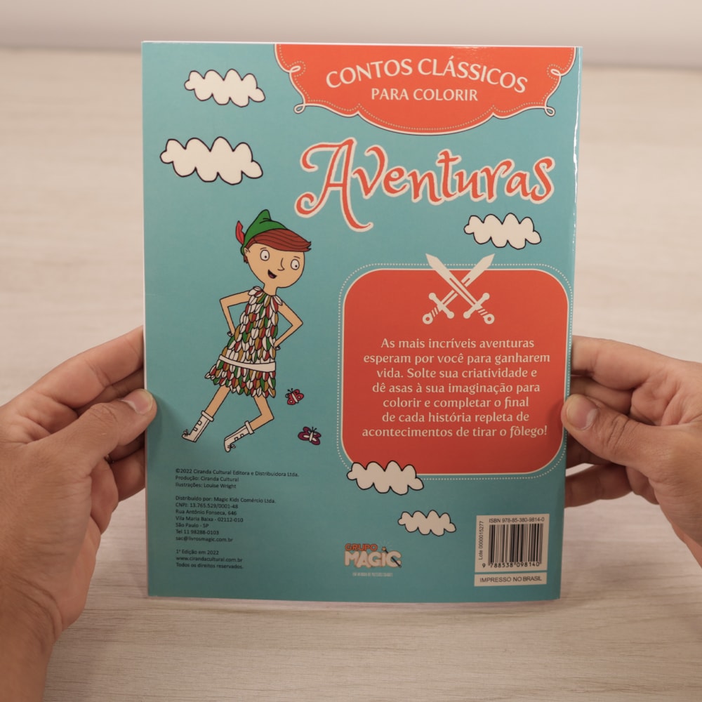 Aventuras | Contos Clássicos Para Colorir