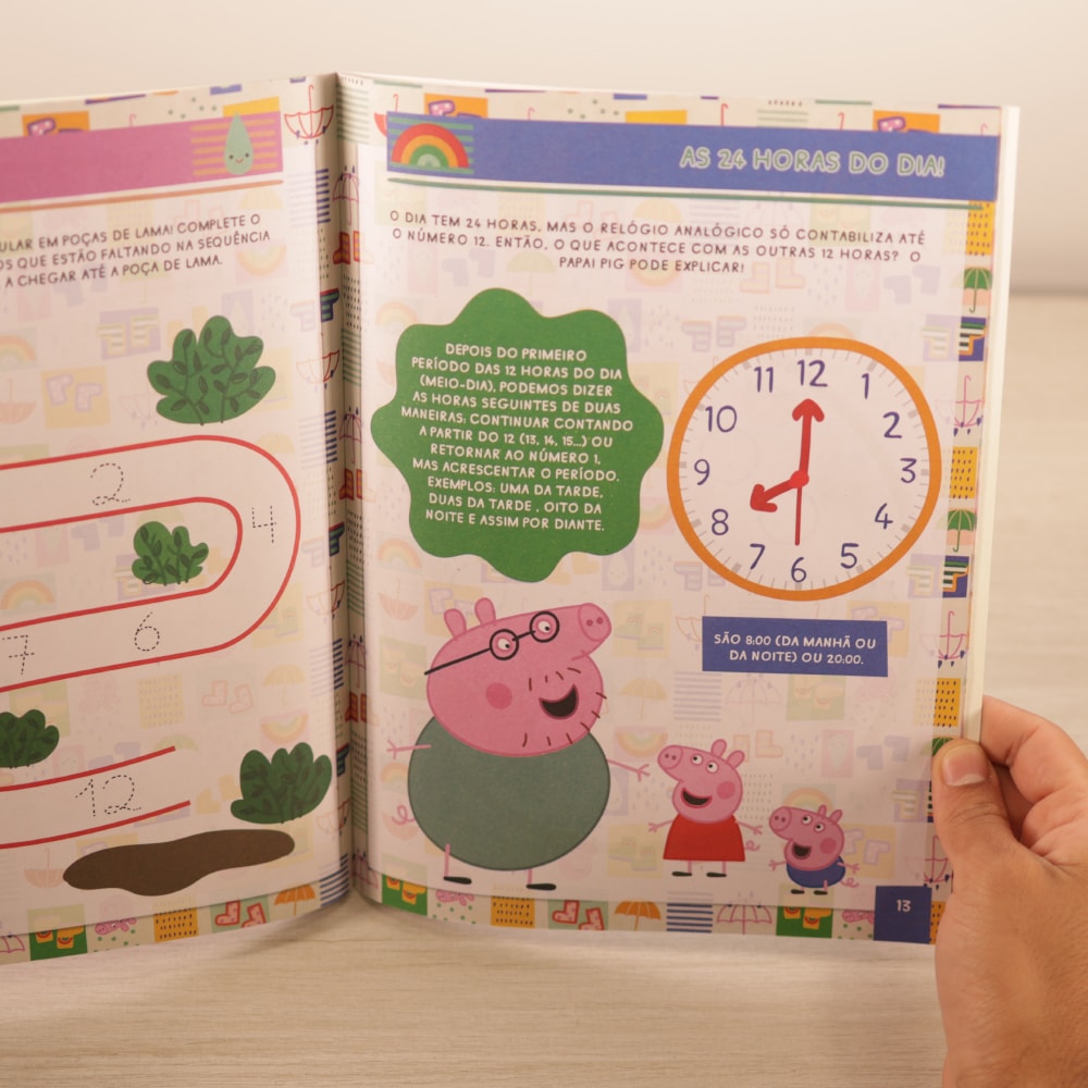Peppa Pig | Brincando Com o Relógio