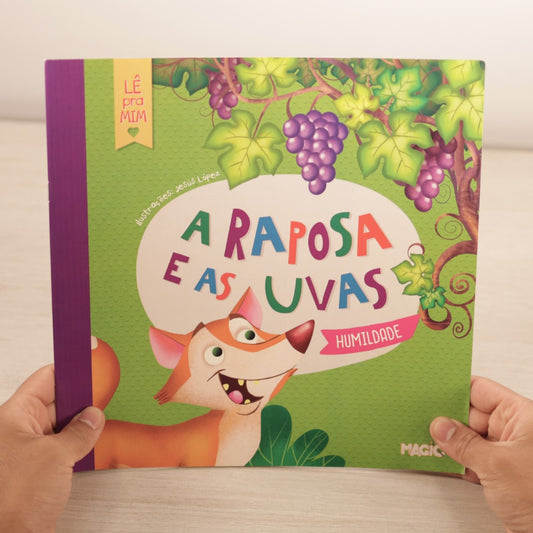 A Raposa e as Uvas | Humildade | Lê pra Mim