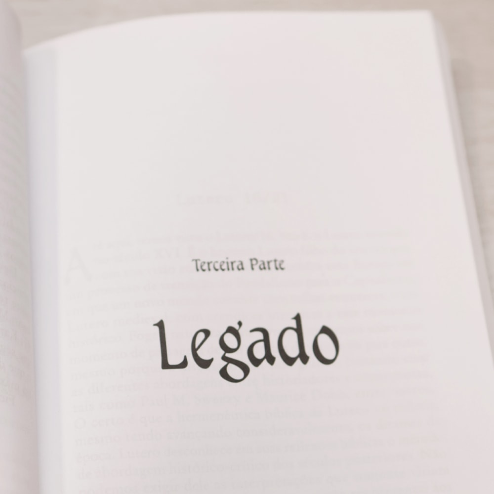 Lutero | Época Vida Legado | Vantuil G dos Santos