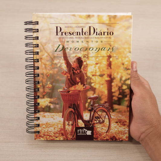Presente Diário Momentos Devocionais | Vol 28 | Espiral Capa Dura Feminina