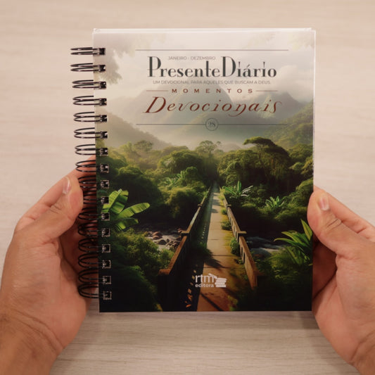 Presente Diário Momentos Devocionais | Vol 28 | Espiral Capa Dura Paisagem