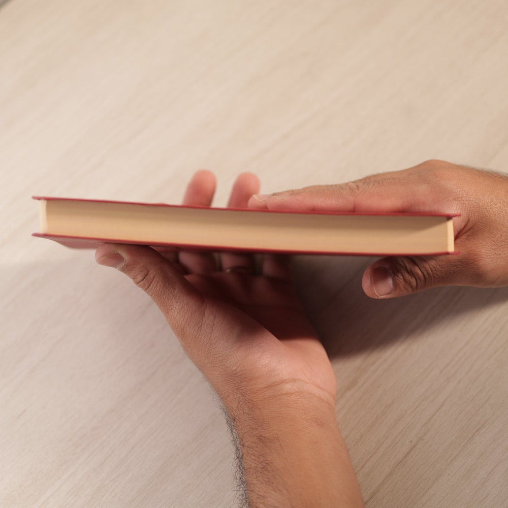 Bíblia Sagrada | NVI | Letra Normal | Capa Luxo Vermelha Fosca
