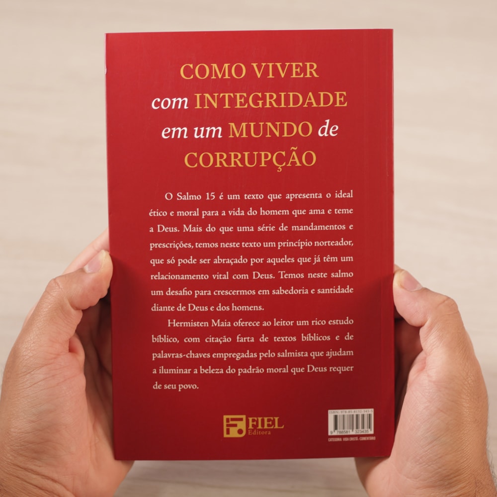 Vivendo Com Integridade | Hermisten Maia