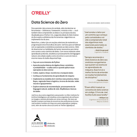 Data Science Do Zero | Joel Grus