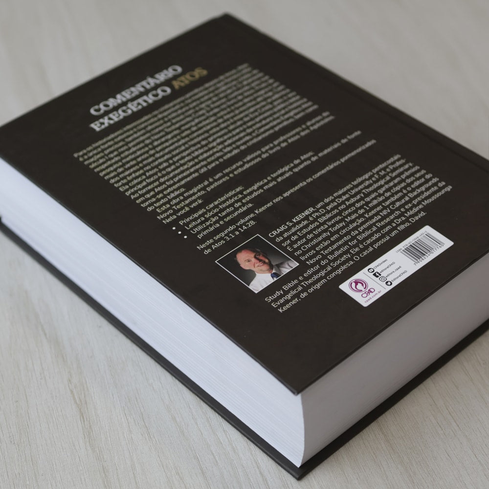 Comentário Exegético Atos | Volume 2 | Craig S Keener