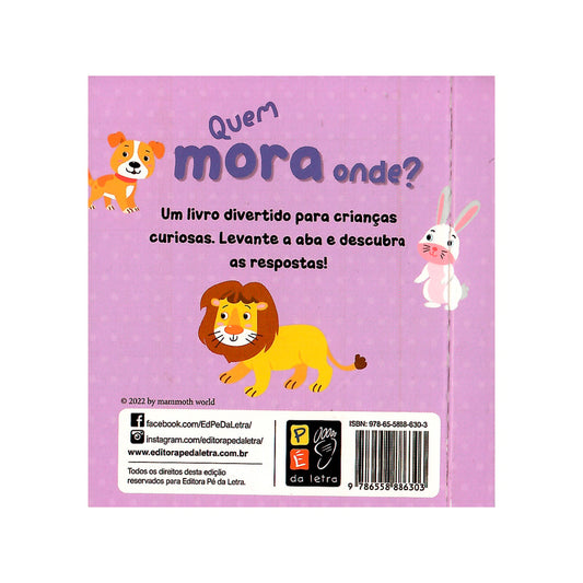 Abra E Descubra! Quem Mora Onde?