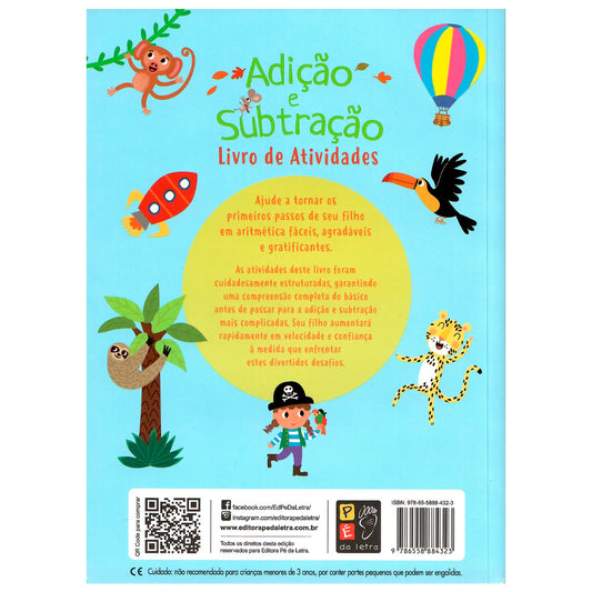 Adição E Subtração | Livro De Atividades | Penny Worms