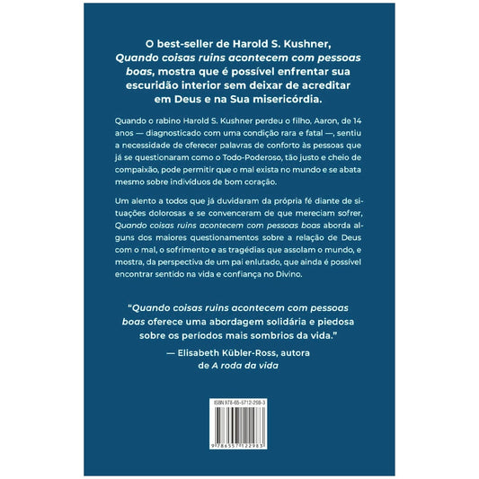 Quando Coisas Ruins Acontecem Com Pessoas Boas | Harold S Kushner