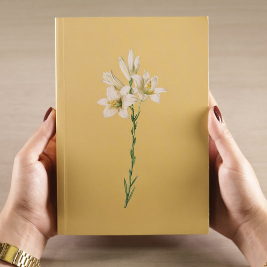 Bíblia Sagrada Lírios | ARC | Letra Maior | Harpa e Corinhos | Capa Brochura