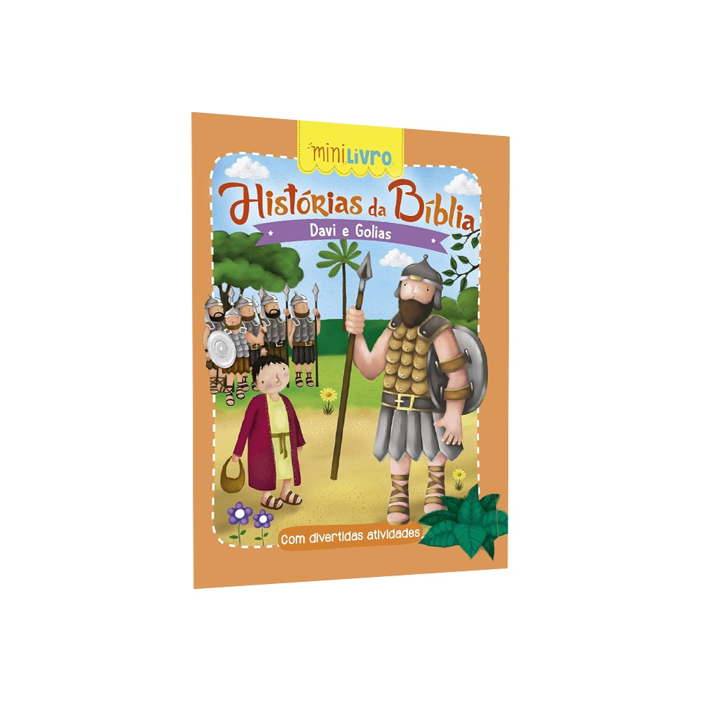 Mini Livro | Histórias da Bíblia | Davi e Golias