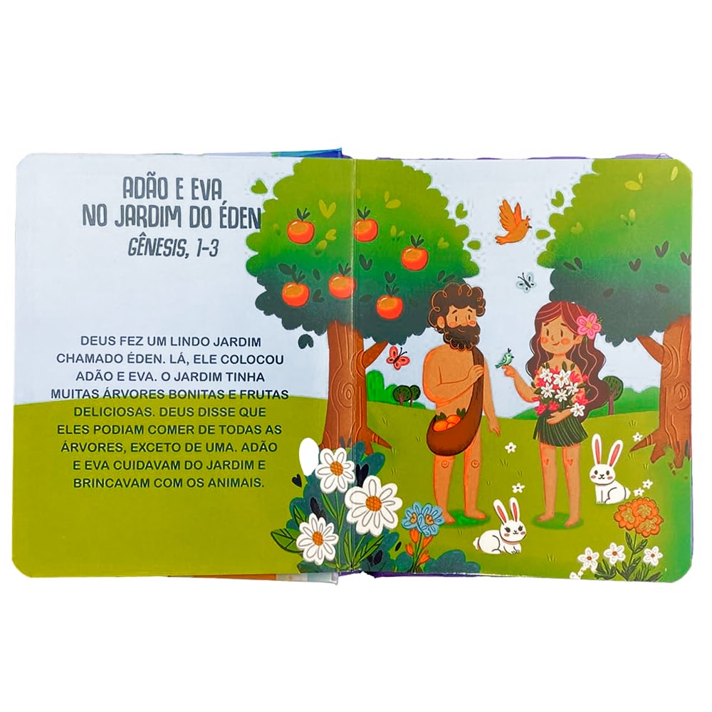 Minha Primeira Biblioteca da Bíblia | Capa Almofadada