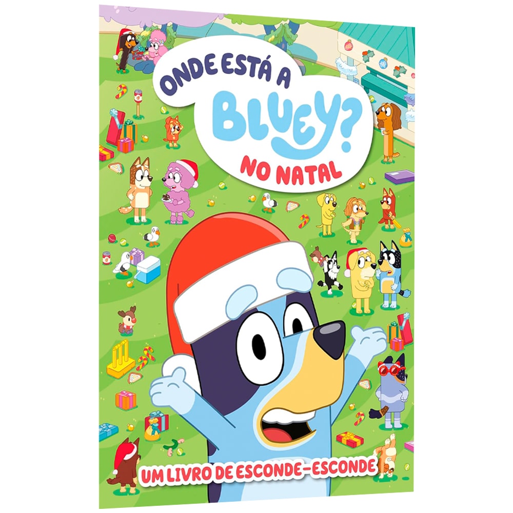 Onde Está a Bluey no Natal? | Um Livro de Esconde-Esconde