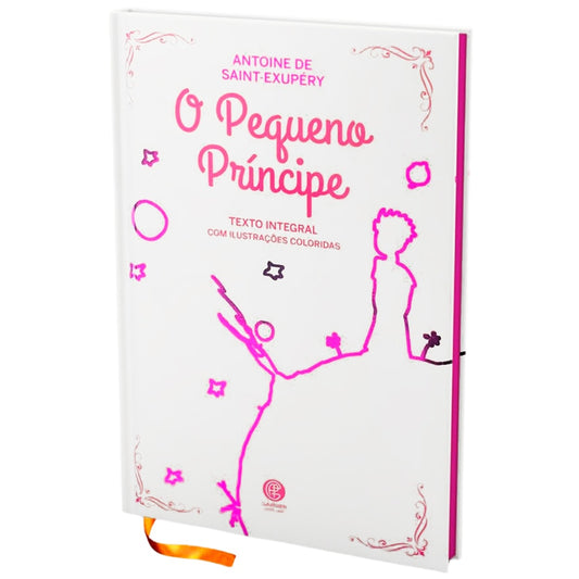 O Pequeno Príncipe | Capa Almofadada Rosa | Antoine De Saint-Exupéry
