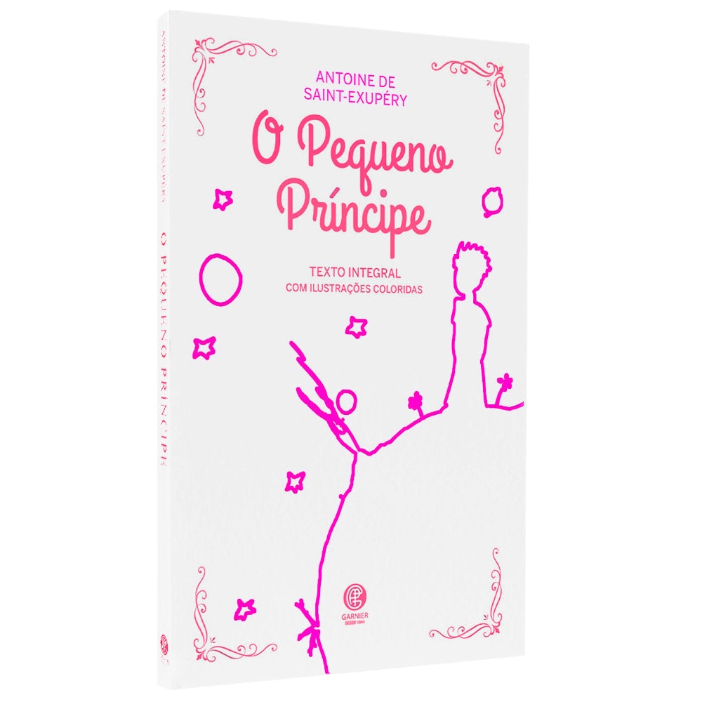 O Pequeno Príncipe | Capa Almofadada Rosa | Antoine De Saint-Exupéry