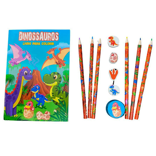 Dinossauros Arte de Colorir | Livro Para Colorir
